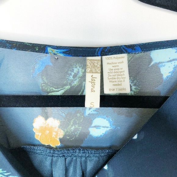 Japna Romper NWOT Long Sleeve Floral Print (N64) - Picture 2 of 4